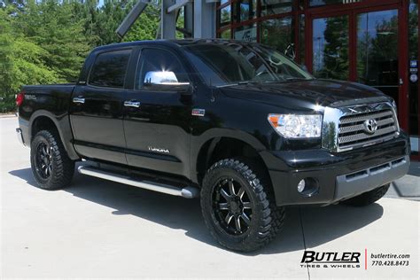 Toyota Tundra With In Black Rhino Sierra Wheels Exclusively From