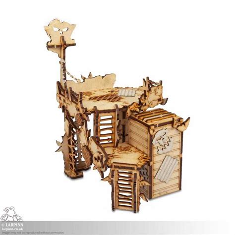 Tabletop Scenics Orc Lookout Mdf Terrain Wargaming Scenery