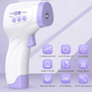 Meilleur thermomètre frontal adulte Avis et Comparatif 2022