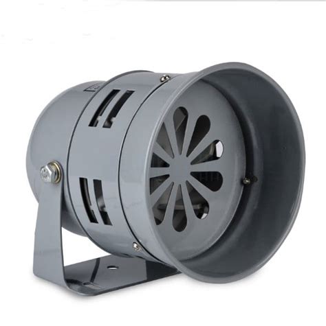 Сирена моторна MS290-P 113 dB 220 VAC 53 W пластмасова | ПРОТОН