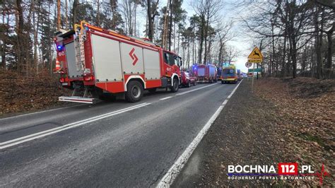 Wypadek Autobusu Ko O Bochni W Ma Opolsce Kilka Os B Jest Rannych