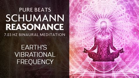 Earths Ohm 7 83hz Schumann Resonance Pure Binaural Beat Meditation