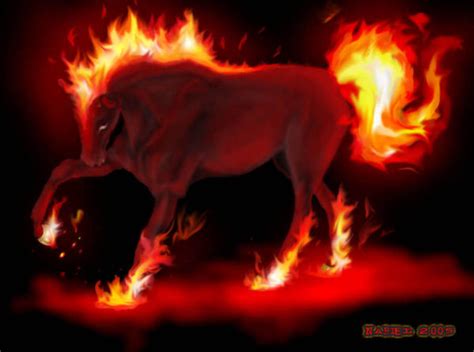 pesadilla - HORSE FIRE- by MissNariel on DeviantArt