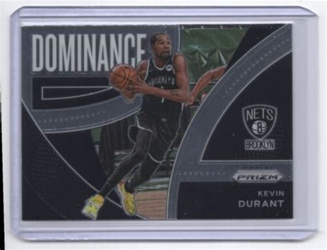 Panini Prizm Dominance Kevin Durant Brooklyn Nets Ebay