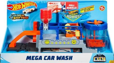 Auto Pista Hot Wheels Mega Lavado De Autos Rabstore Cuotas sin interés
