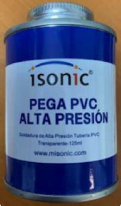 Misonic ISONIC PEGA PVC ALTA PRESION PARA TUBERIA DE AGUA CALIENTE