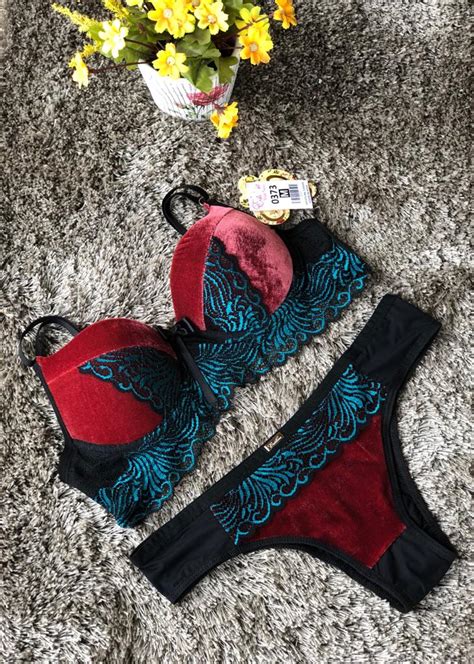 Conjunto Lingerie Estilosa Moda Íntima