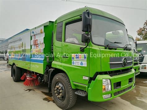 High Pressure Clw 4X2 Washer Full Road Washing Sweeping Truck Vacuum