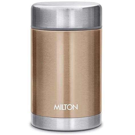 Buy Brown Customized Milton Thermosteel Soup Flask Hot And Cold Ml Online Yourprint