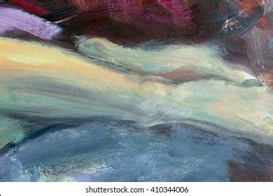 Fragment Oil Painting Naked Woman Stock Illustration 410344006 Shutterstock