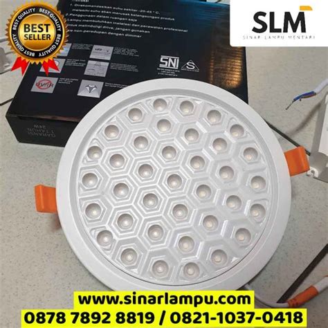 Lampu Downlight Led 36 Watt 24 Watt 18 Watt Sni Sinar Lampu Mentari