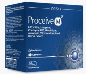 Orzax Proceive M 30 Saşe | L-Carnitine ve L-Arginin - Visante
