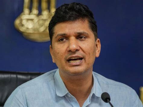 Delhi Flood Aap Saurabh Bharadwaj On Water Regulator Alleged Lg Vk