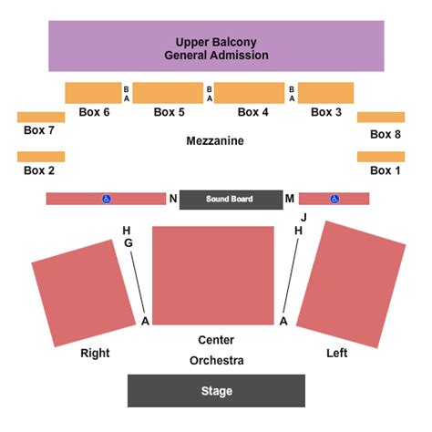 Avalon Theatre Seating Chart & Seating Maps - Easton