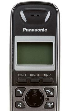 настройка трубки телефона панасоник звук выключен