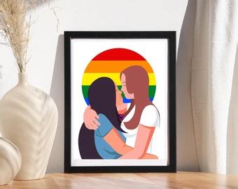 Pride Wall Art Gay Equality LGBTQ Queer Printable Wall Etsy
