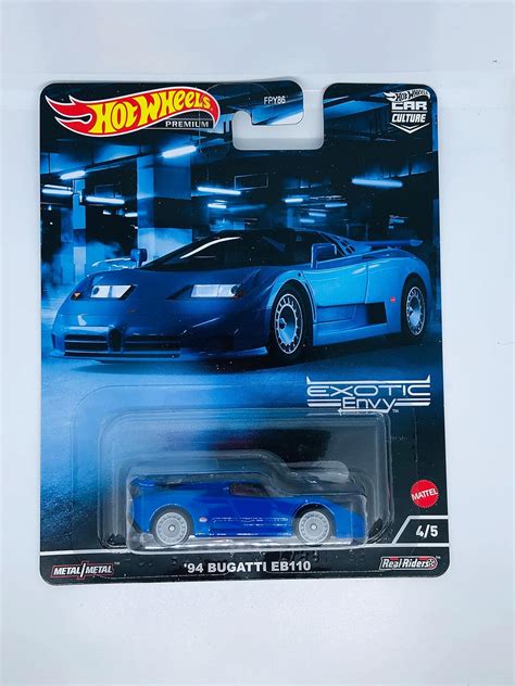 Buy Hot Wheels Bugatti Eb Exotic Envy Car Culture Premium Online At