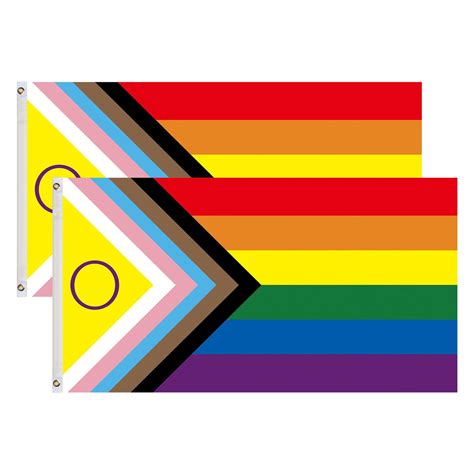 Pack Gay Pride Flags Ft Rainbow Flags Large For Lgbtq Progress