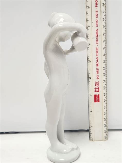 Very Rare Royal Dux White Nude Lady Porcelain Figurine EBay