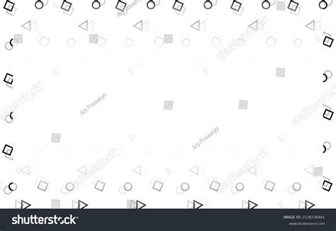 geometric shape outline pattern vector background stock vector royalty