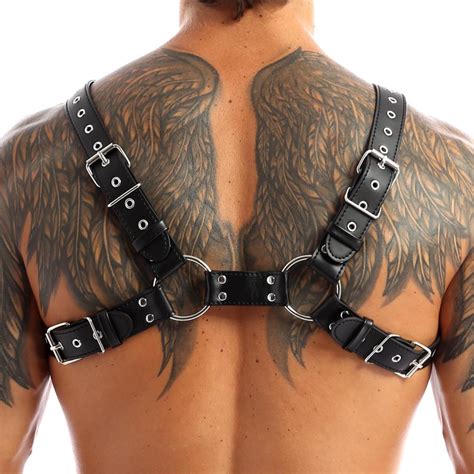 Faux Leather Belt Harness 1 000 Men S Lingerie Free Shipping