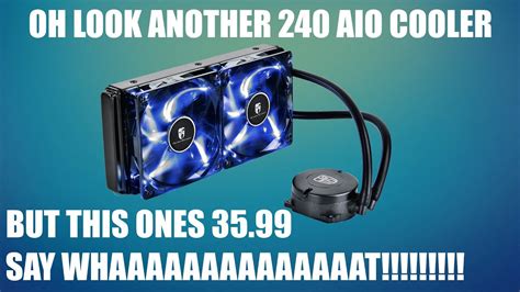 DeepCool Maelstrom 240T AIO Liquid CPU Cooler Unboxing And Review - YouTube