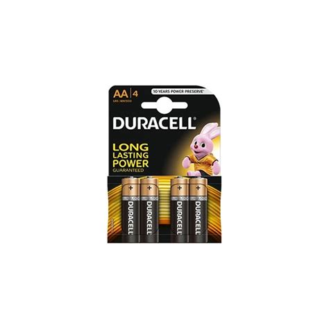 Duracell Basic Lr Aa R Mn V Alkaline Battery Pour S