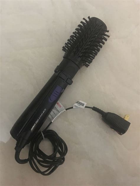 Conair Infiniti Pro Air Spin Rotating Styler Hot Brush Bc For