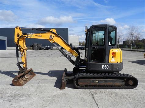 Bobcat E50 Mini Excavator For Sale Belgium Lummen VL39463