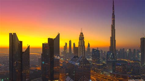 Dubai Skyline Wallpaper 4K