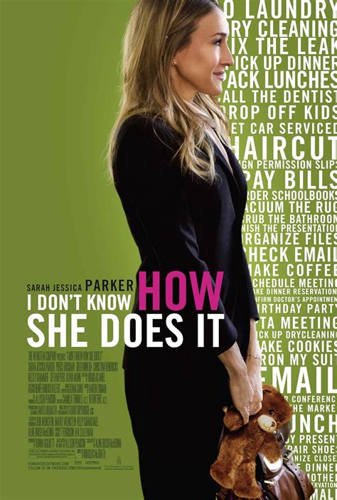 I Don T Know How She Does It 2011 IMDb