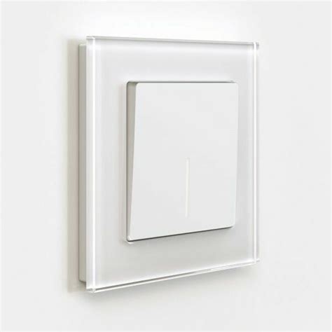 Выключатель одноклавишный с подсветкой (белый матовый) Werkel W1110161 ...