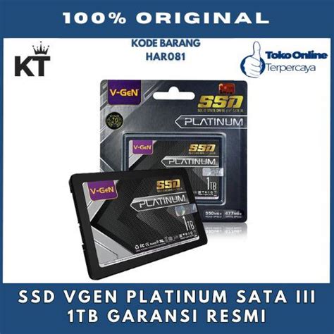 Jual Ssd V Gen Solid State Drive V Gen Tb Sata Ssd Sata Iii Vgen