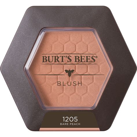 Burts Bees Natural Makeup Blush With Vitamin E Bare Peach