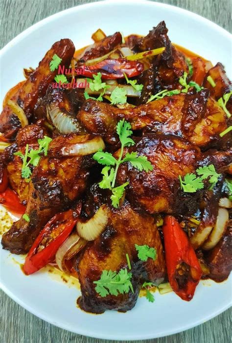 Resepi Ayam Masak Kicap Pedas Pekat Mykmunet
