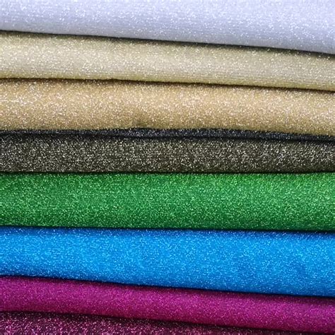 American Knitted Lurex Metallic Polyester Jersey Fabric Lame Jijimi