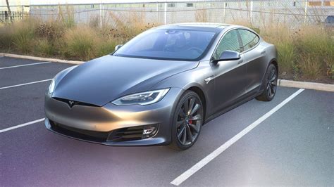 Tesla Model S Matte Black, Tesla Model S Matte Black Full Wrap Rolotech ...