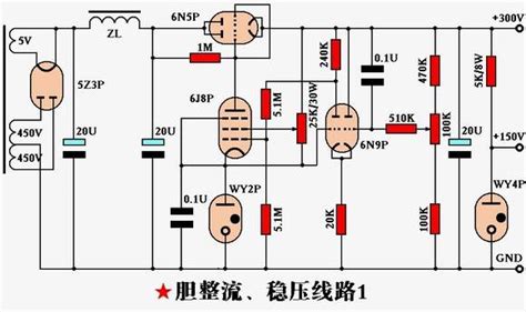 6n9p胆前级电路图6n9p推6p6p胆机电路图电子管6n9p前级电路图大山谷图库