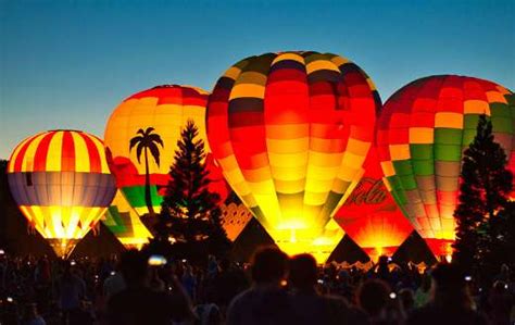 Evening With Hot Air Balloons Online Jigsaw Puzzles