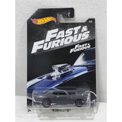 Hot Wheels Fast Furious 70 Chevelle SS Shopee Malaysia