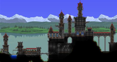 Terraria Castle Designs 15 Top Class Terraria House Designs Northern