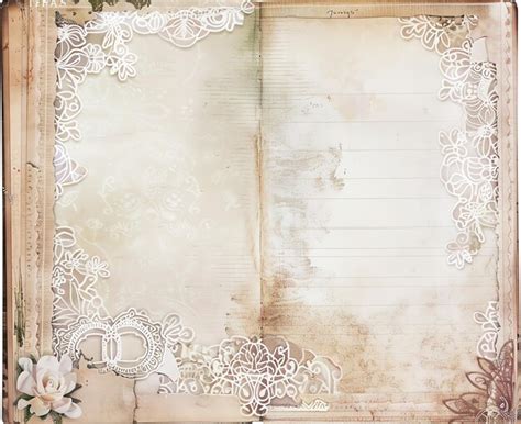 premium photo junk journal paper sophisticated style vintage style