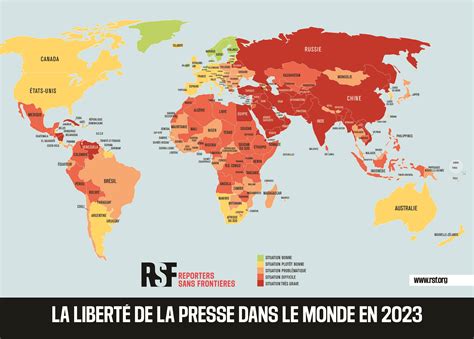 Classement Mondial De La Libert De La Presse Les Dangers De L