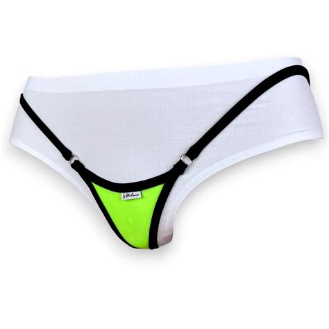 1027 5 Spandex Micro Thong Bikini Bottom Shbikini Extreme String Micro String Bikini Y