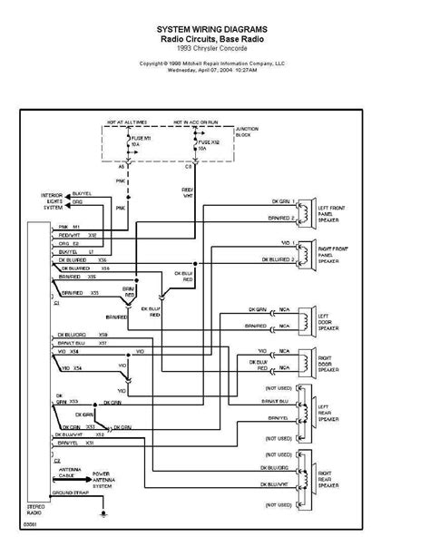 2004 Pontiac Grand Prix Radio Wiring Diagram – Easy Wiring
