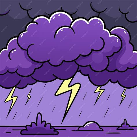 cartoon lightning bolt 3