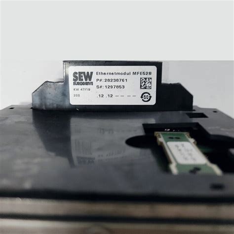 SEW EURODRIVE MFE52 ETHERNET-MODUL MFE52B | eBay