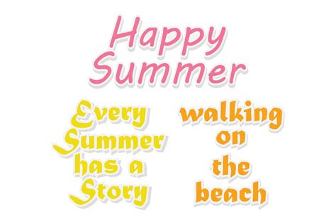 Summer Quotes Vacation Graphic by biflastudio · Creative Fabrica