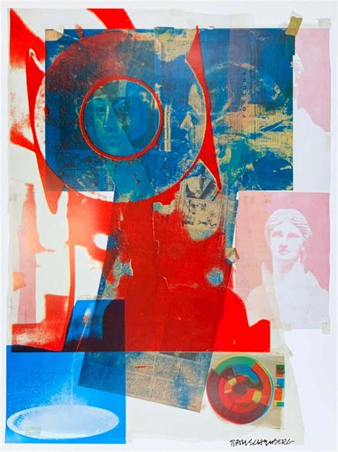 Robert Rauschenberg Pop Art, 1976, "Artists Rights Today" For Sale at