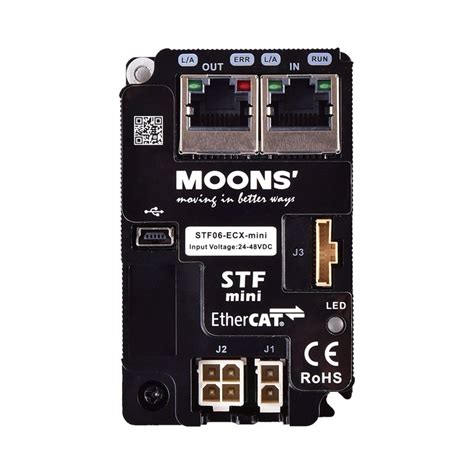 STF06-ECX-mini - STF Series Fieldbus Control DC Stepper Drives | MOONS'